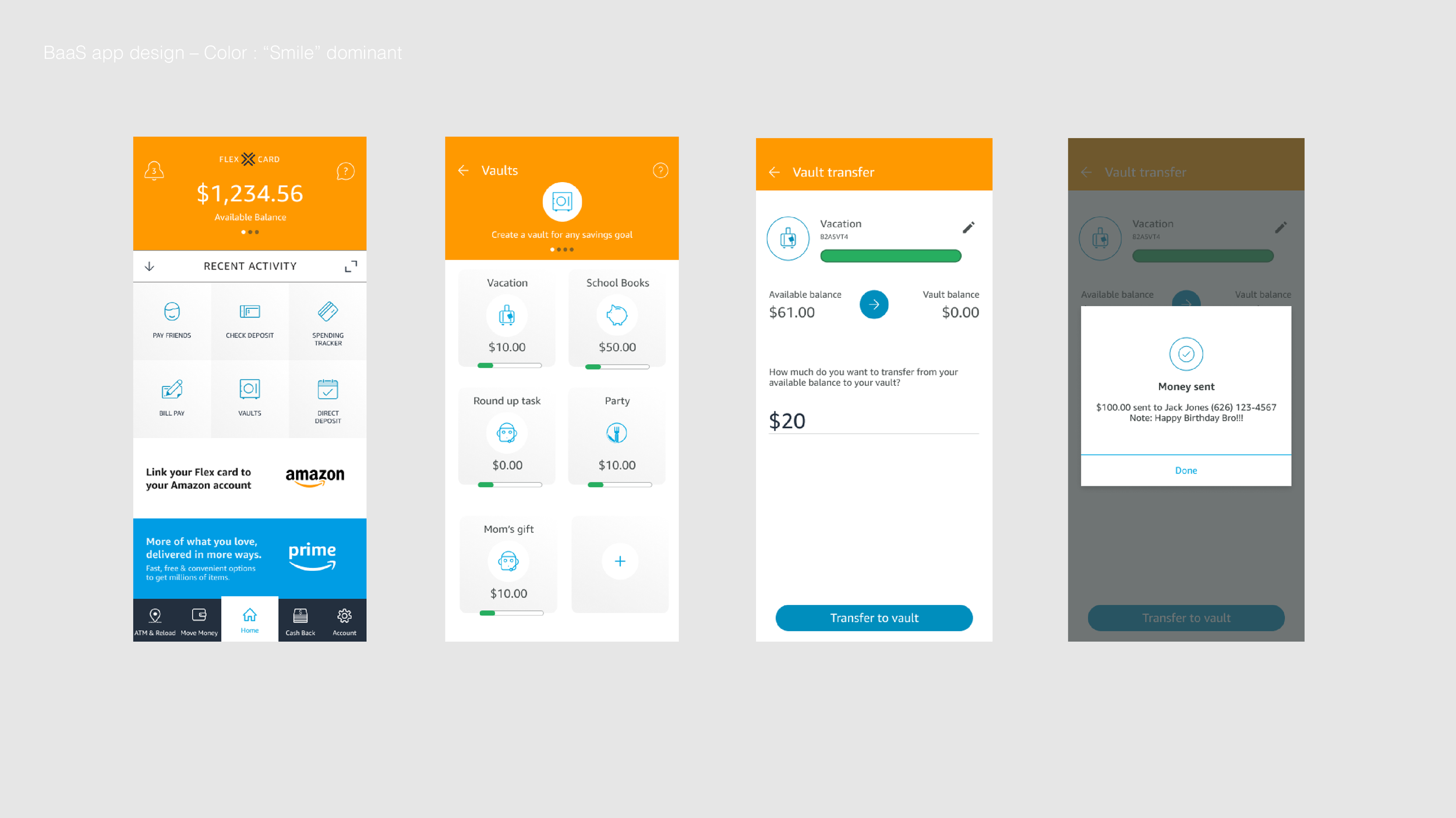 Flex theme color options - Orange